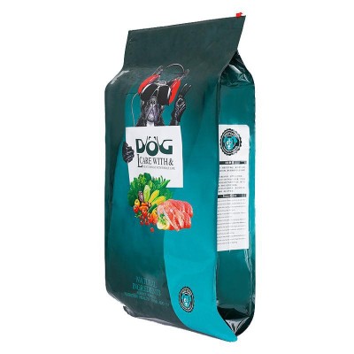 Spot Large Capacity 10kg Dog Food Sliding Lid Packaging Bag 20 Kg Dog Food Aluminum Zipper Pet Food Packaging Bag