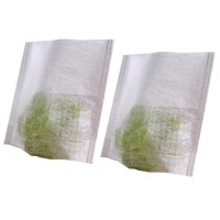 Heat Seal Folding PP Non Woven Corn Fiber Tea Bag Filter Empty Tea Bag Custom