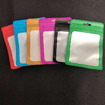 Earphone Ziplock Pocket USB Data Cable Packaging Bag Charging Head Sealing Pocket High-end Jewelry Plastic Bag