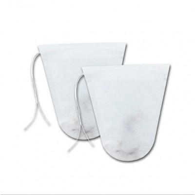 8.8*9.6cm Empty U - Shape Heat Seal Paper Tea Bag Filter Paper Tea Bag With String