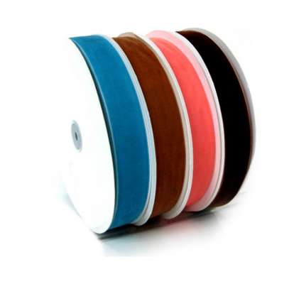 3mm-10cm Single-sided Velvet Tape Velvet Tape Flocking Tape Colorful Ribbon Velvet Ribbon